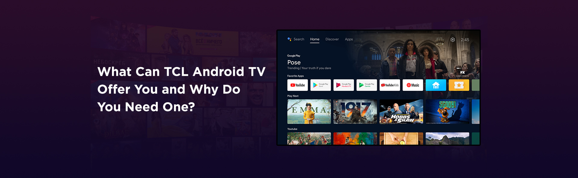 TCL Android TV機能のご紹介