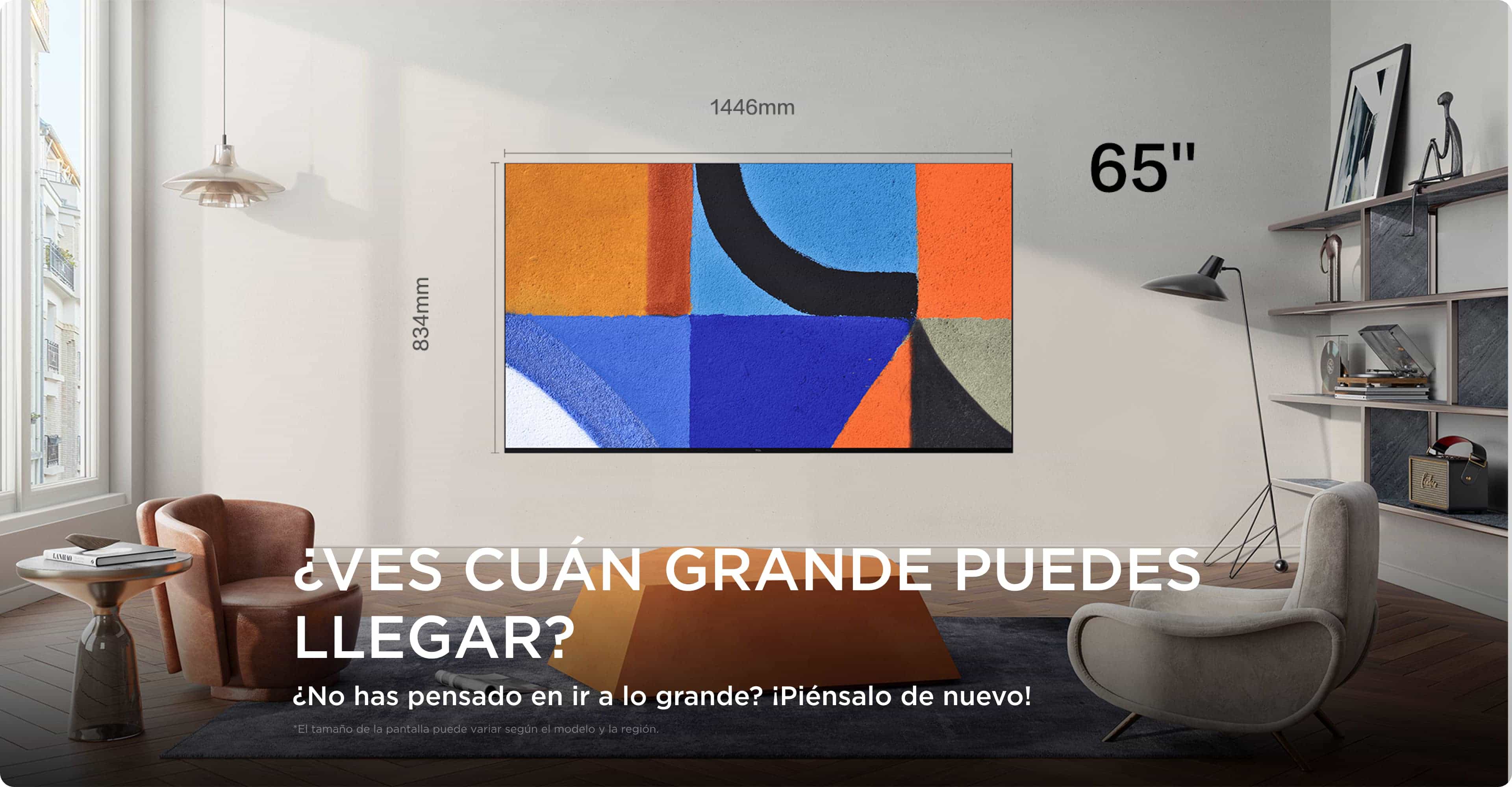 TCL TV de pantalla grande