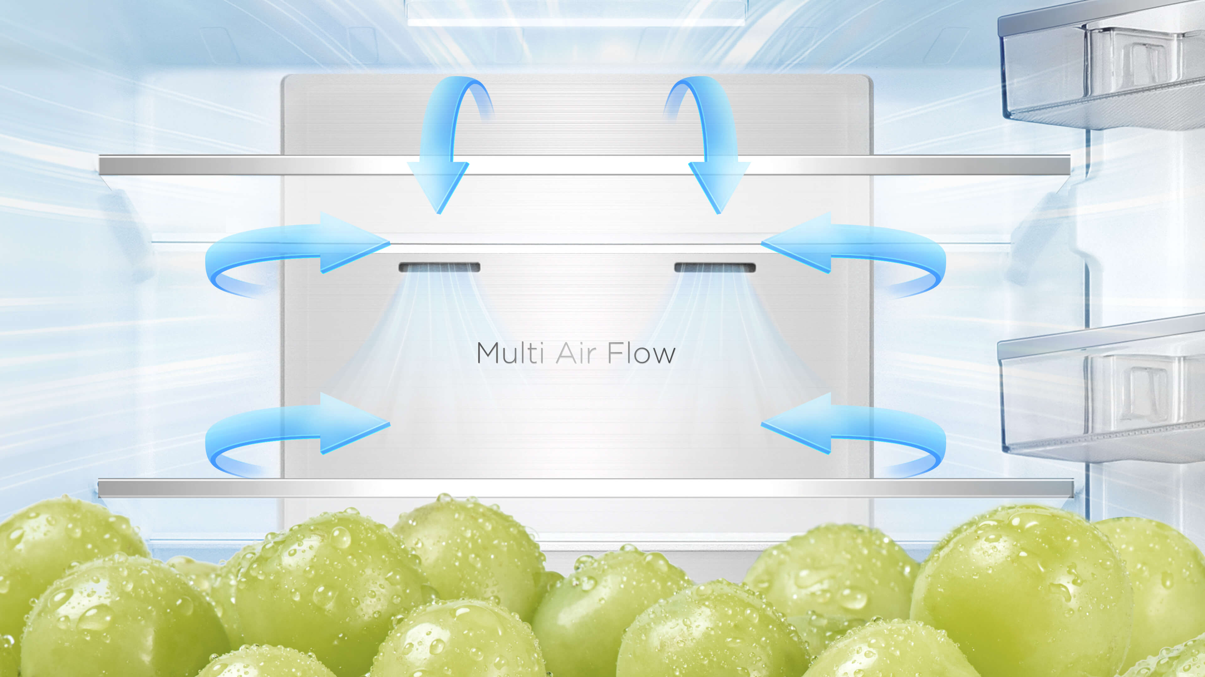 TCL Free Built-in Refrigerator TR-S621AGP Metal Cool