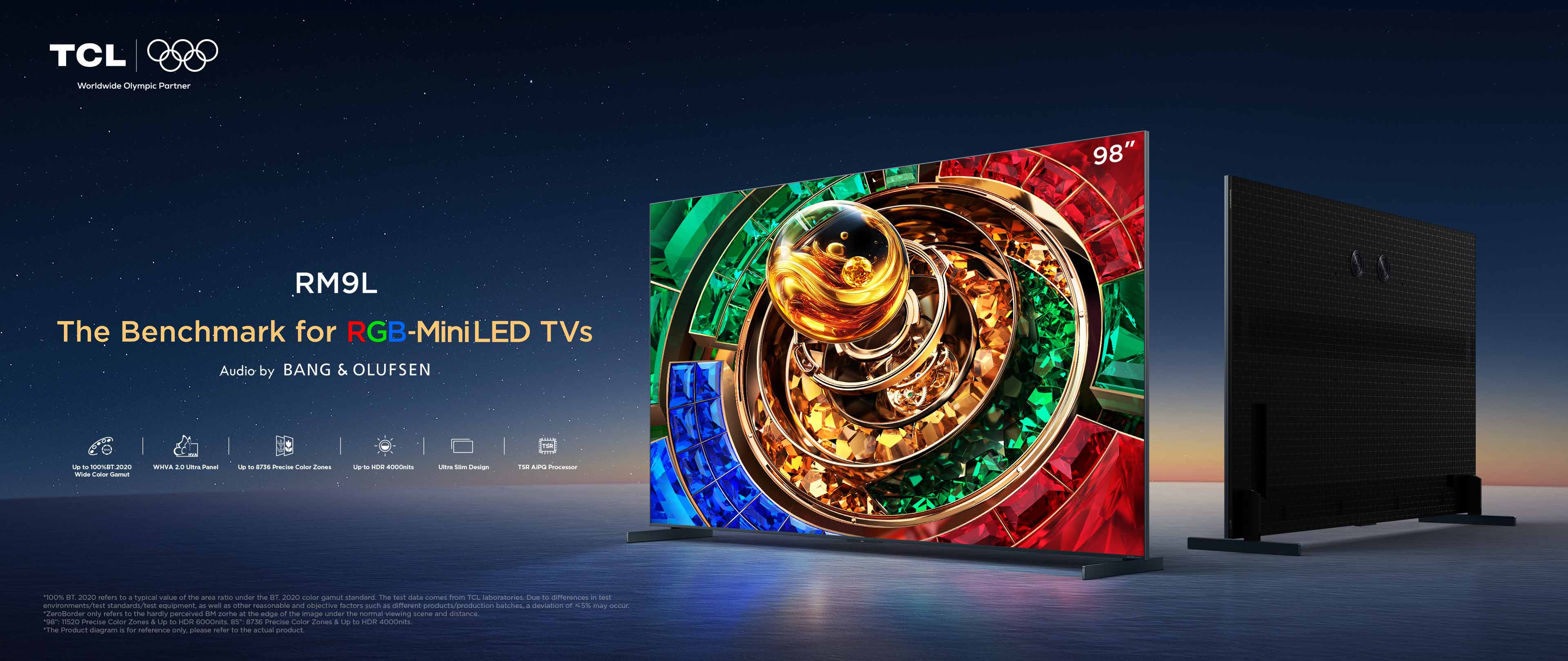 TCL RM9L RGB-Mini LED TV - The Benchmark for RGB-Mini LED TV