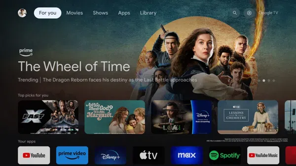 Q551G Televisor Google TV