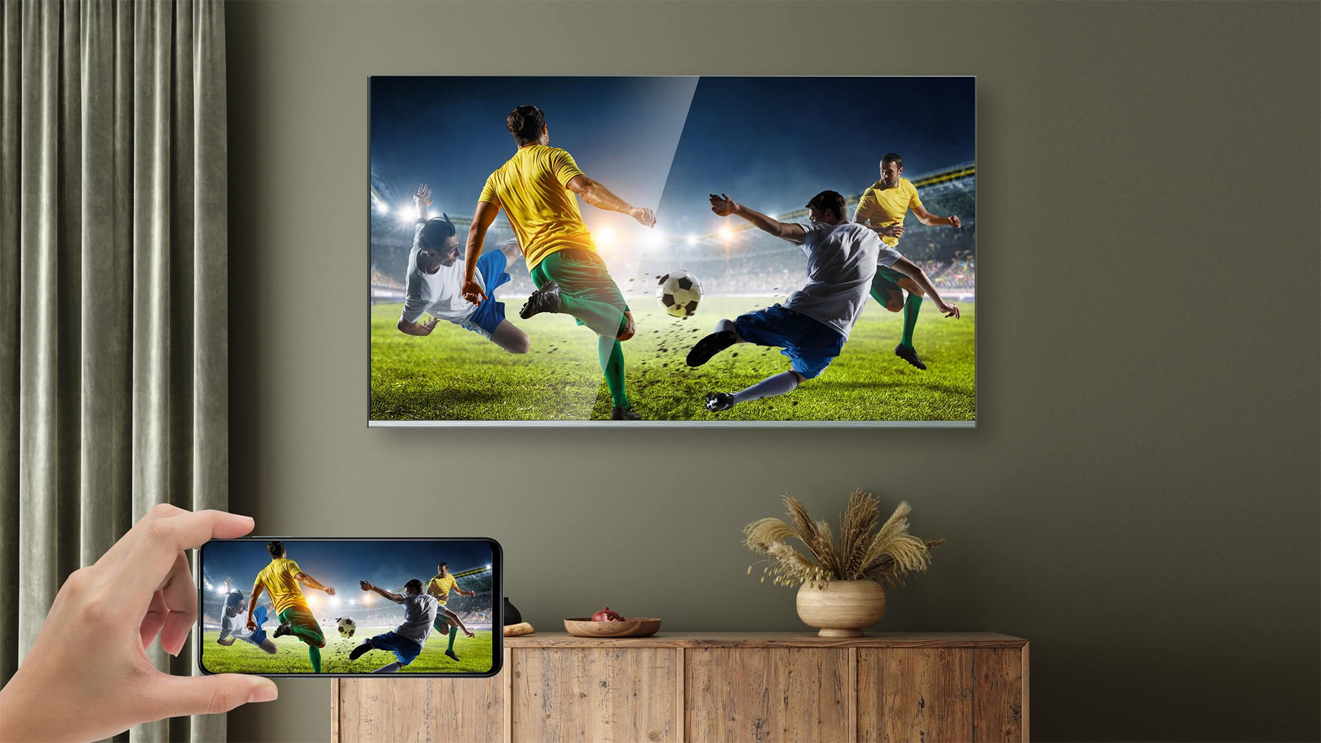 Google Chromecast integrado: Comparte tu contenido