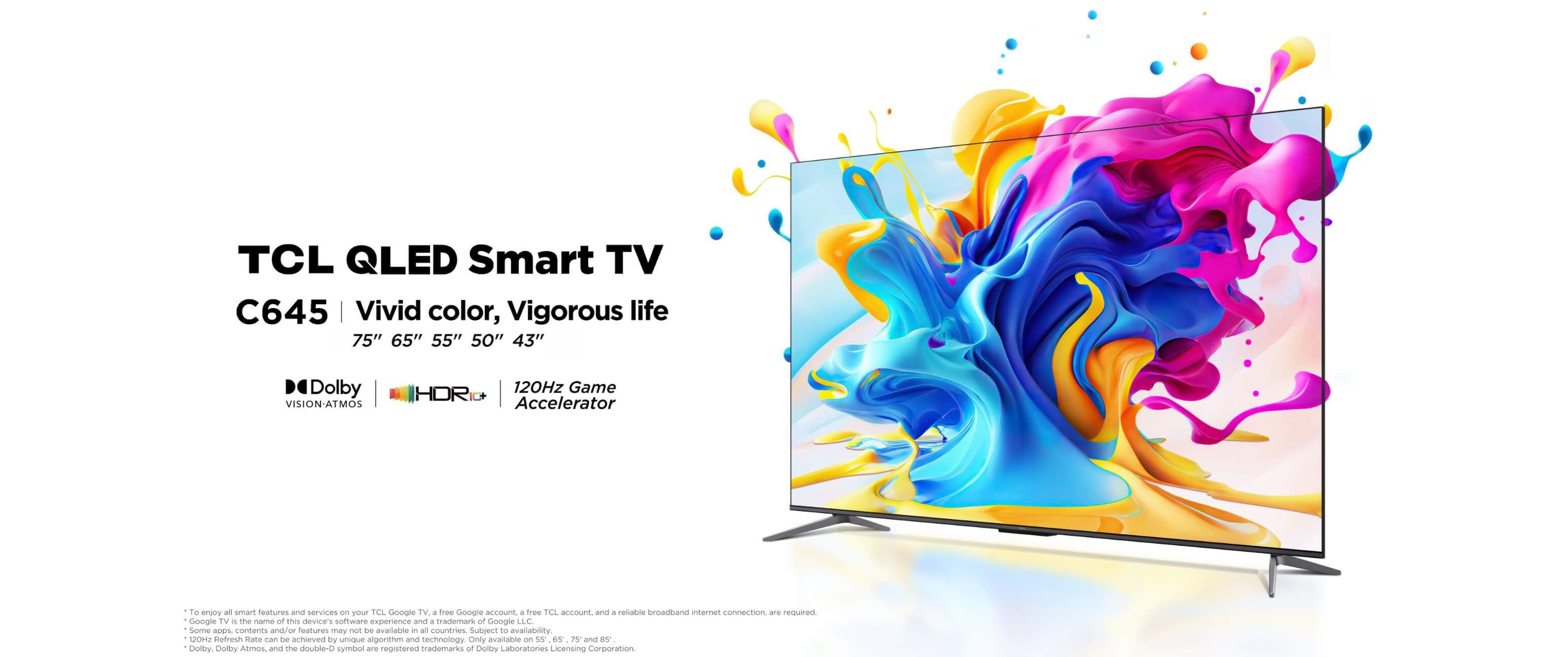 TCL C645 QLED Smart TV