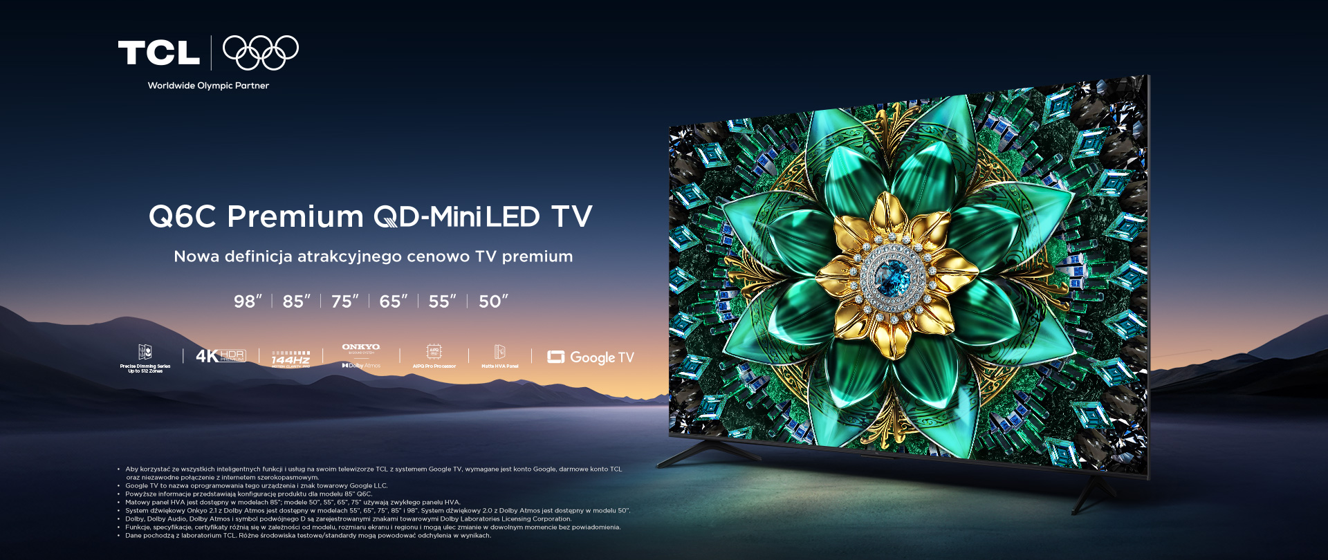 TCL TV Q6C Premium QD-MiniLED TV