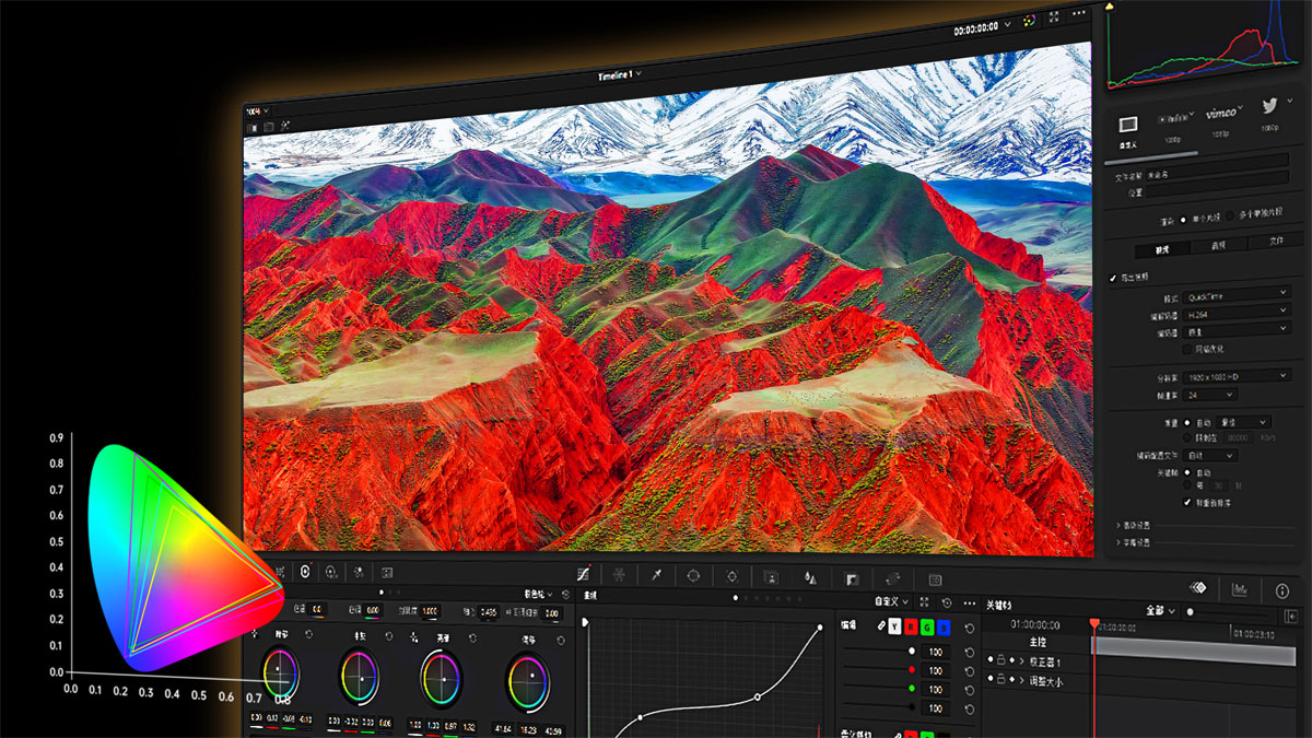 TCL 27R73Q Monitor Professional color mode