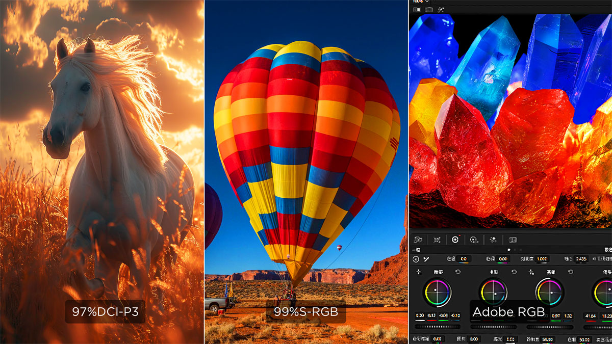 TCL 27R73Q Monitor 10-bit color depth