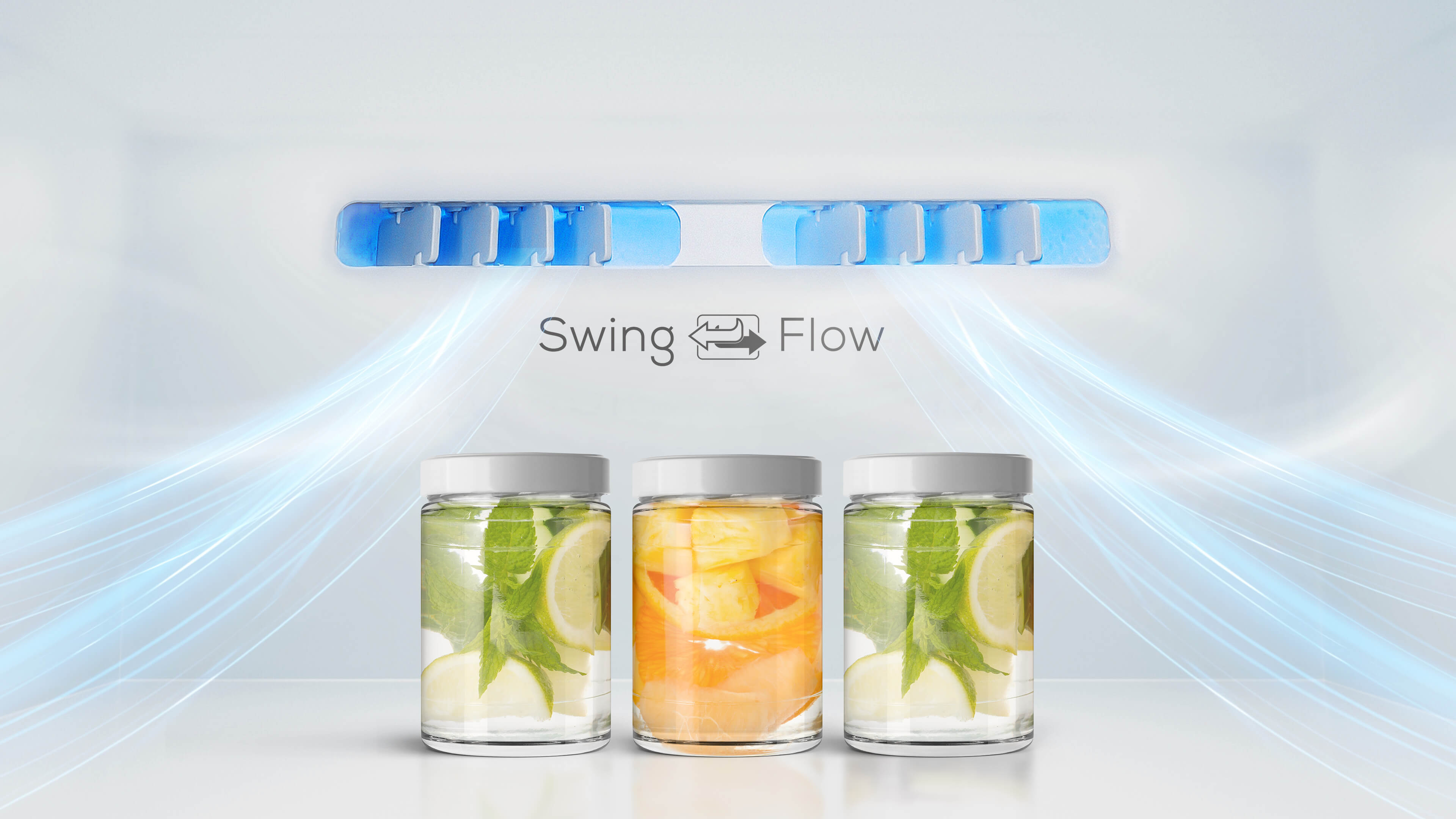 TCL P650SB Функция Swing Flow (умная вентиляция)