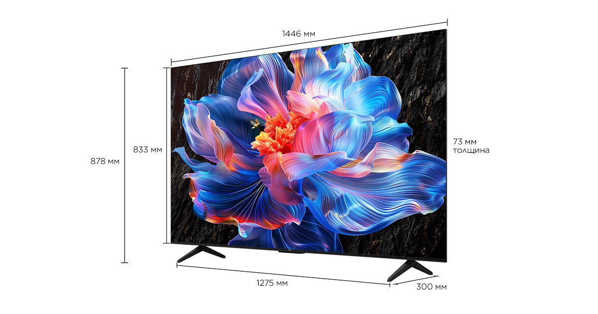 P6K 65“Screen Size