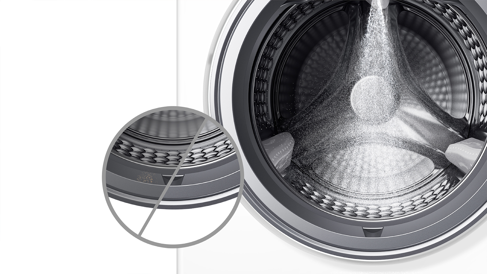 Промывка распылением