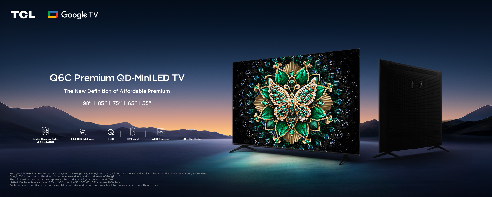 TCL TV C6K Premium QD-MiniLED TV