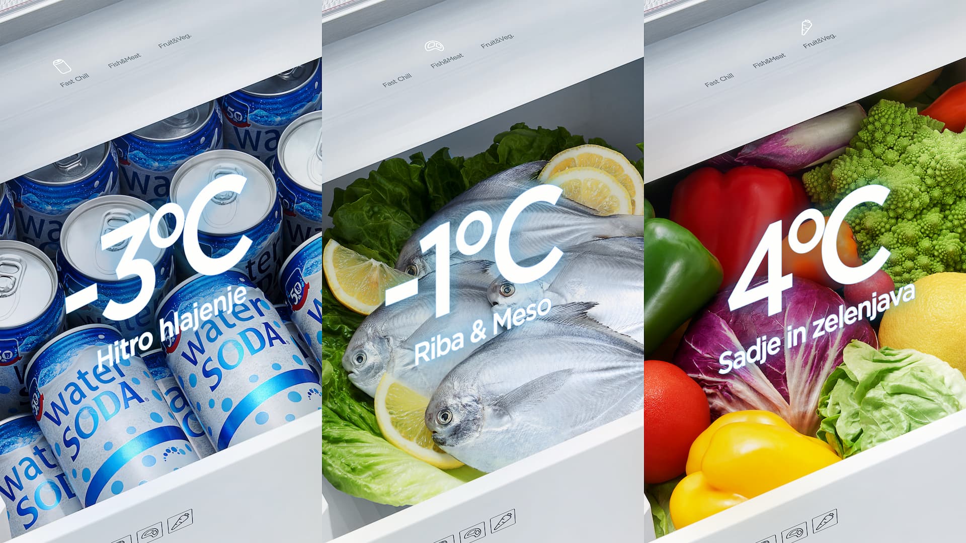 TCL RC521CXE0  Refrigerator Select Temperature You Want