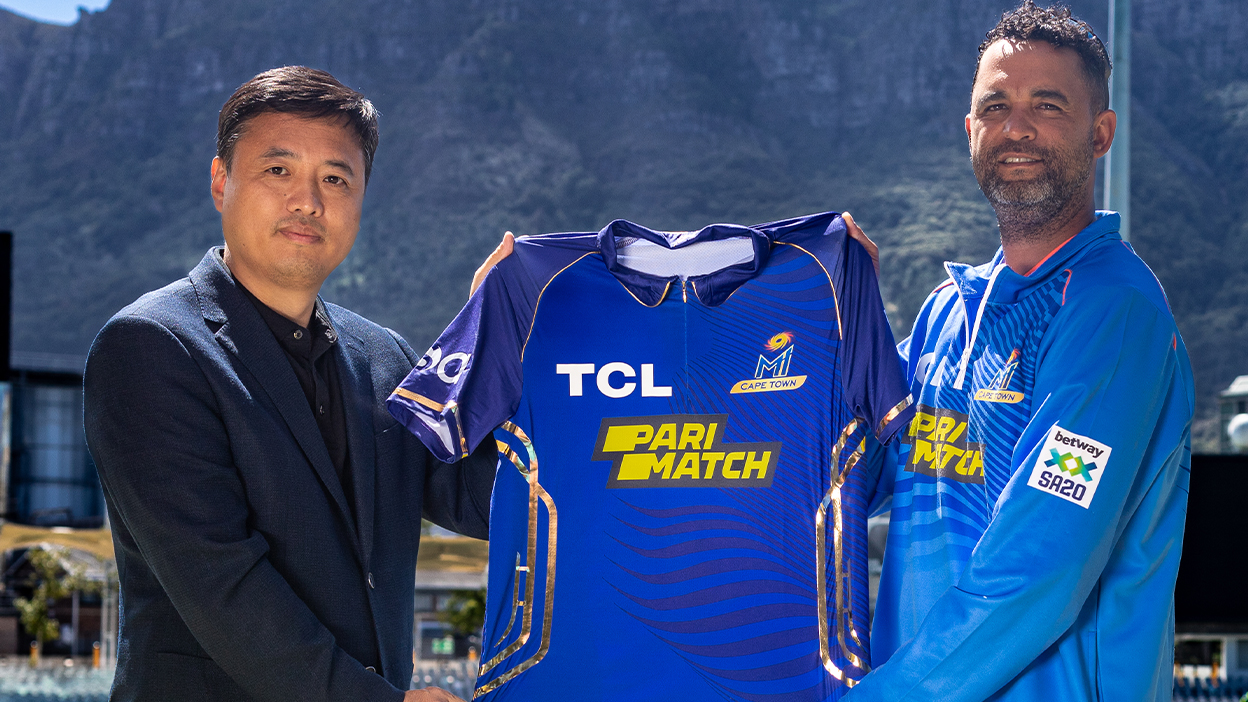 TCL Electronics South Africa Strikes Historic Partnership as The Official TV Partner Of MI Cape Town in SA20 