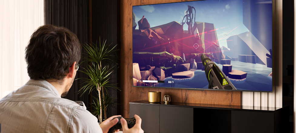 QLED TV Connect for Play Games 