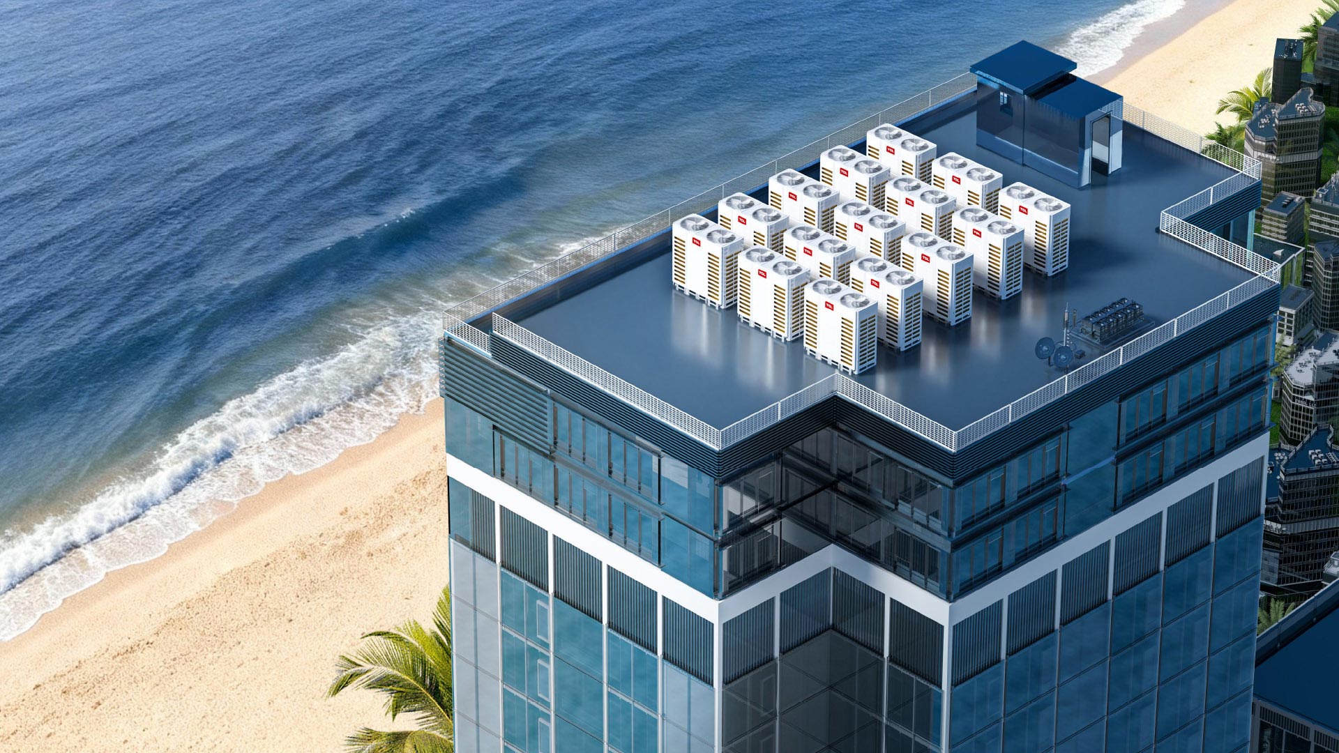 TCL TMV6+ Intelligent VRF Enhanced vapor injection technology