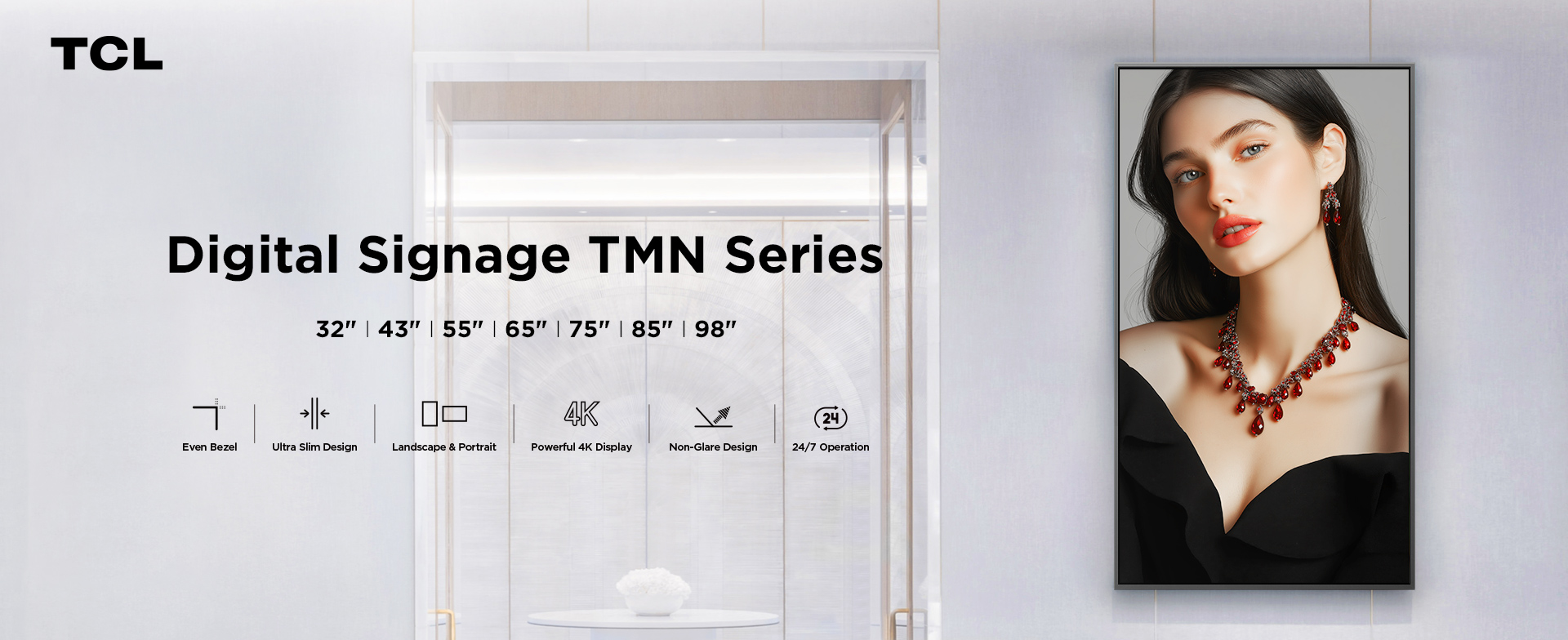 TCL TMN Slim design makes the best of space