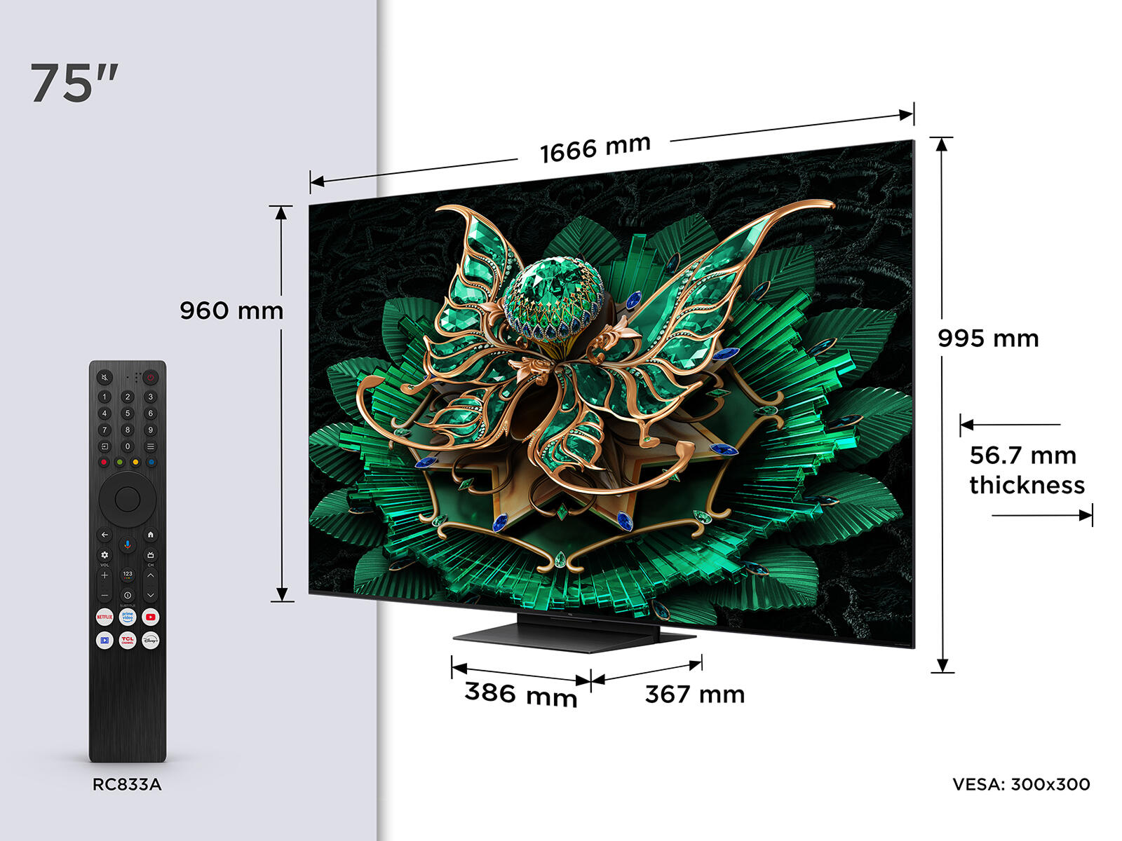 テレビ LTK 情熱価格×TCL QLED 75型4Kスマート液晶テレビ｜AV/音響/イヤホン