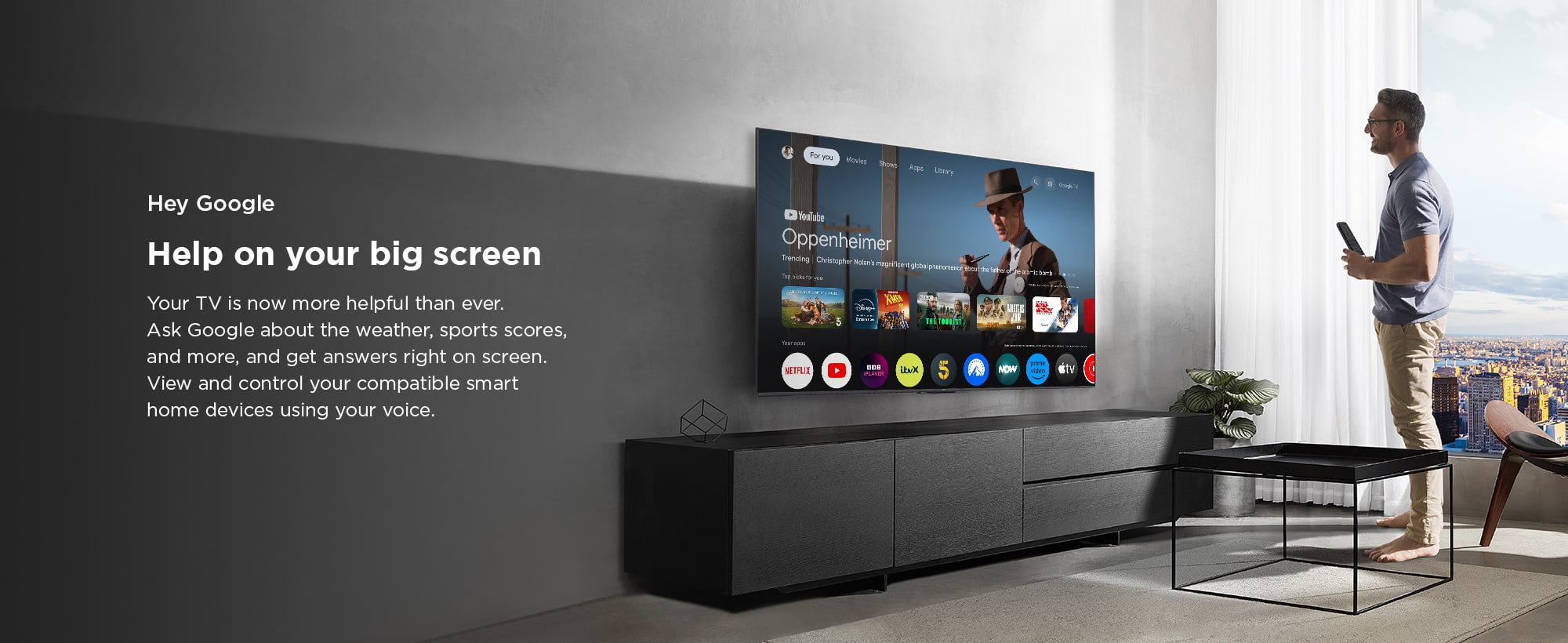 TCL 55Inch Smart TV Black 55P7K