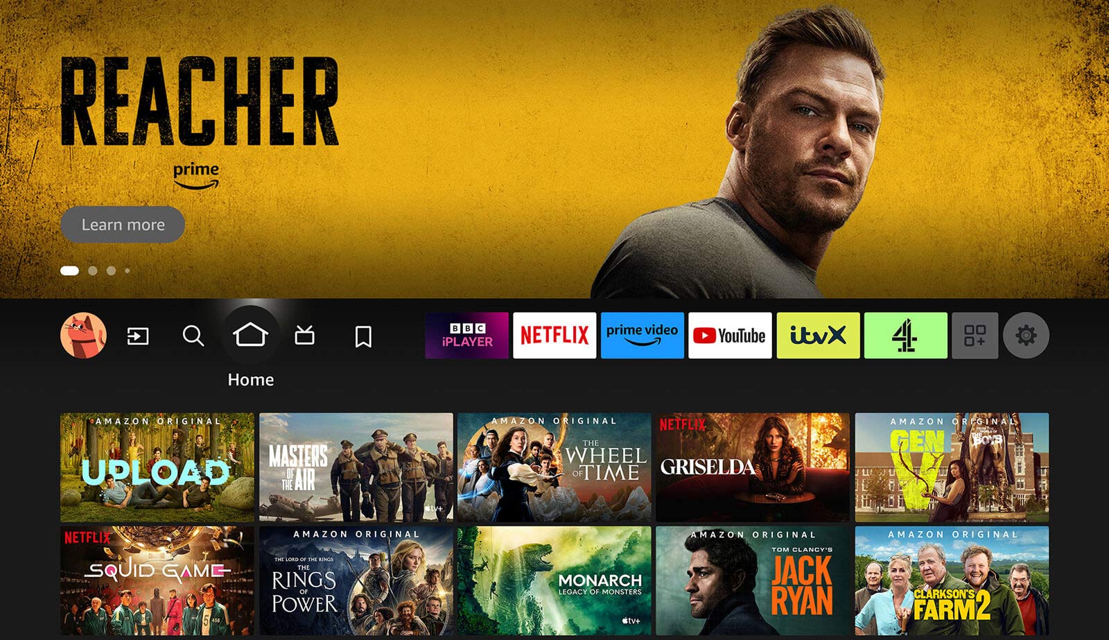 Find content fast and easily with fire TV