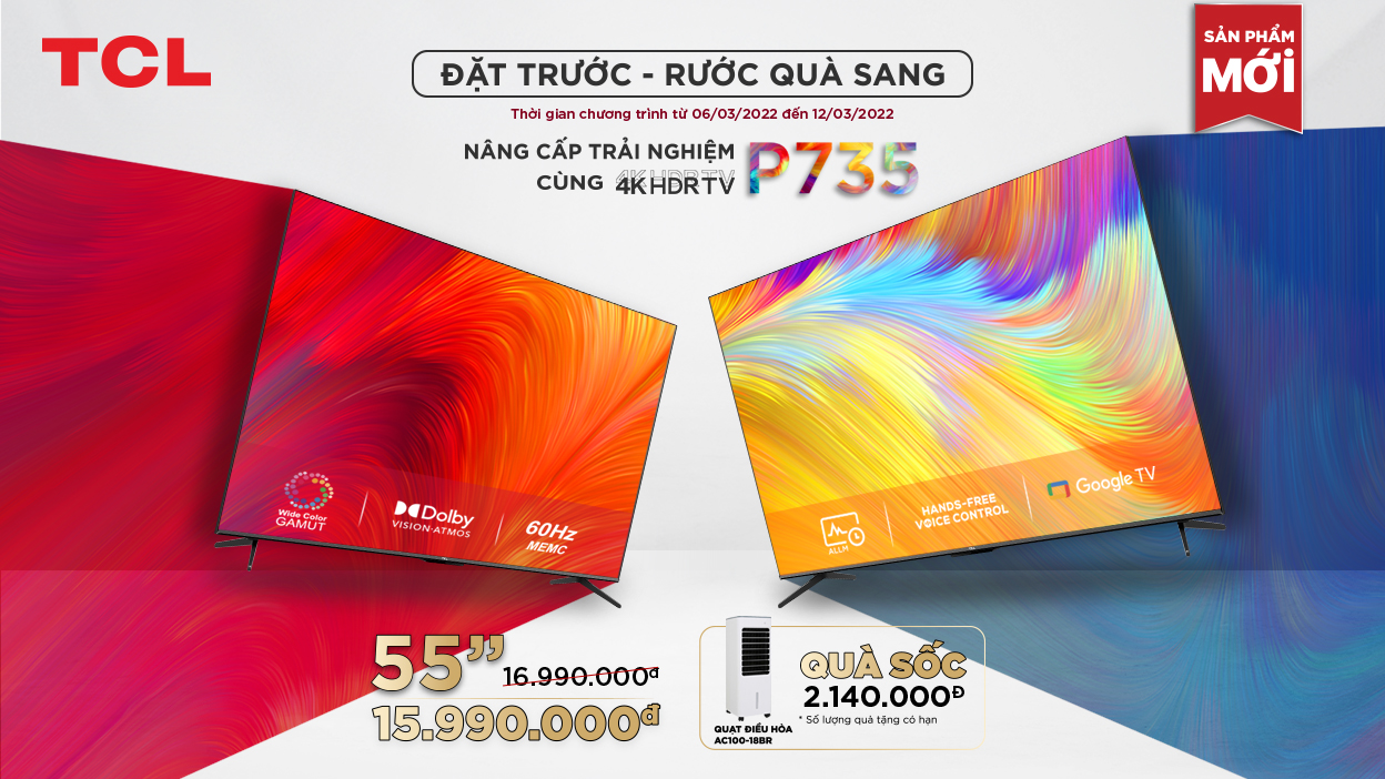 ĐẶT TRƯỚC 55P735 - RƯỚC LIỀN QUÀ SANG