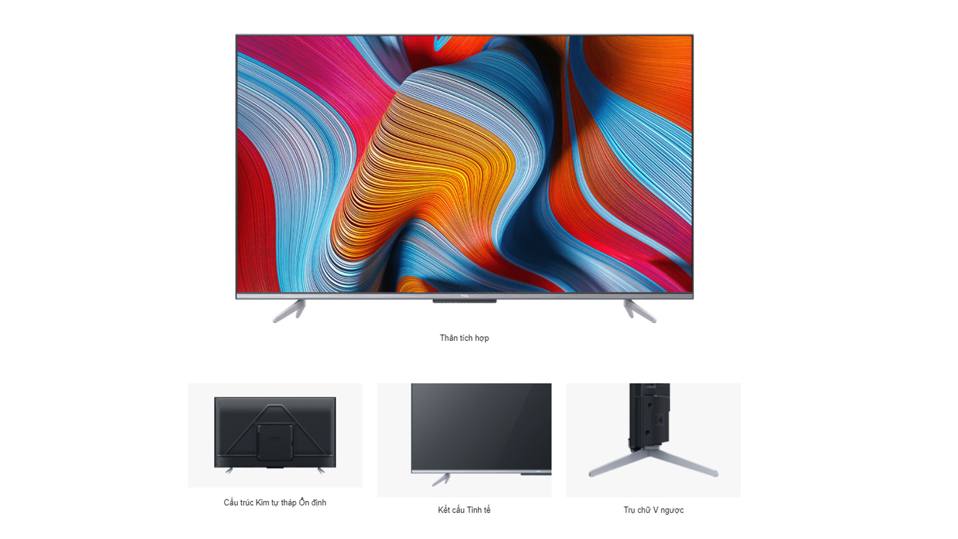 TCL P725 series Smart TV QLED 4K TV TCL Việt Nam