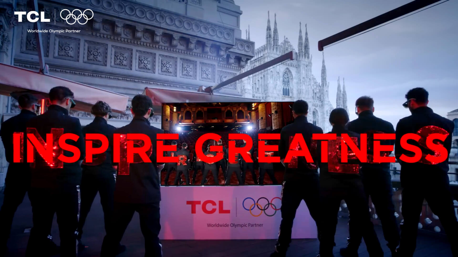 TCL inspire la grandeur lors de la Journée olympique avec Urban Theory