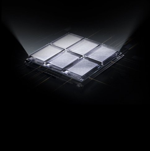 Six-crystal Light-emitting Chip