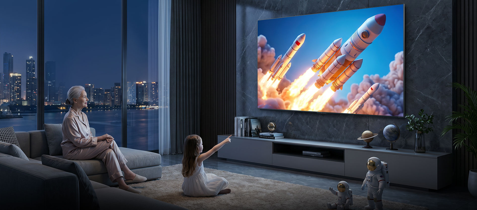 Bigger TV Provide Eye Care Technologies