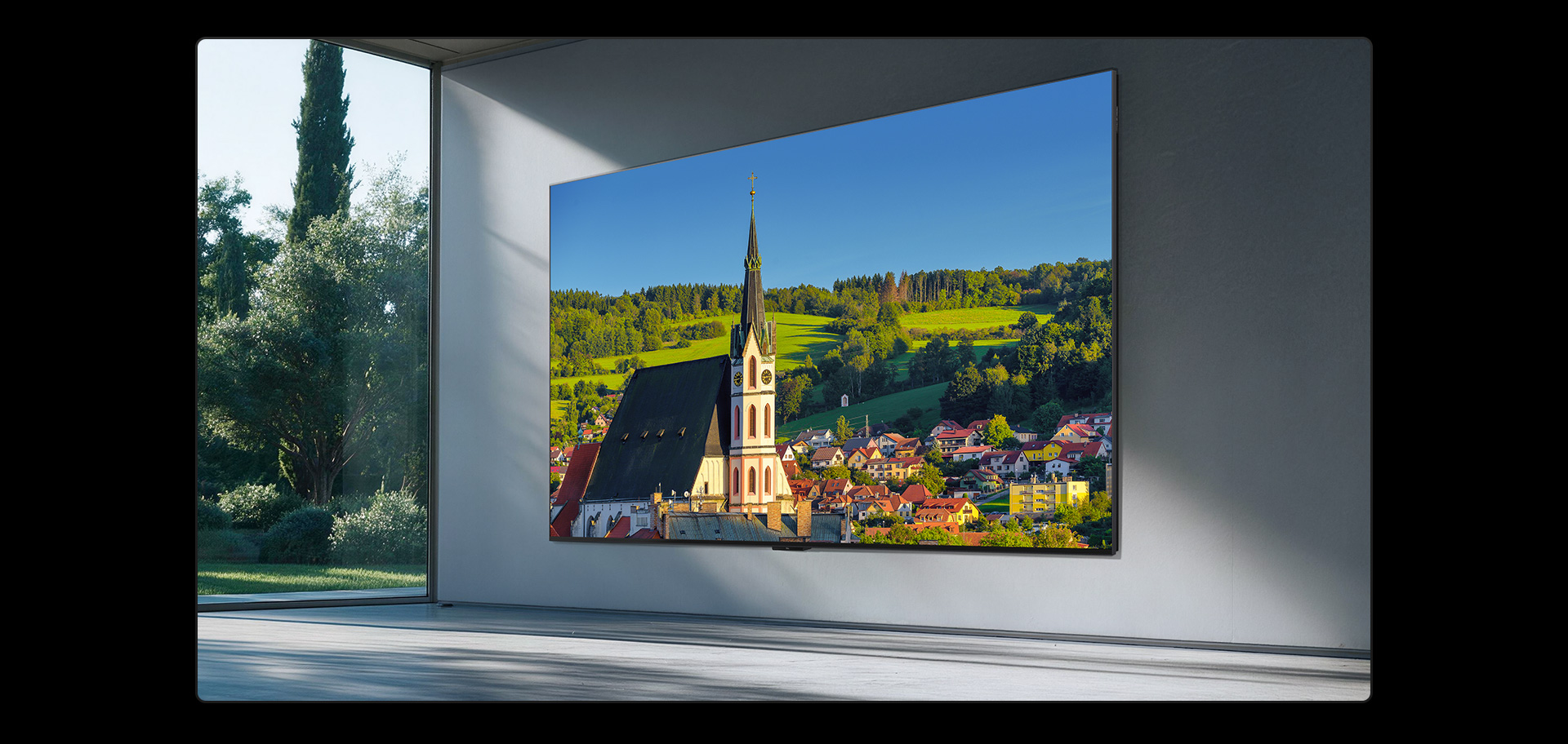 TCL Virtually Zero Border TV Near‑Invisible Bezel
