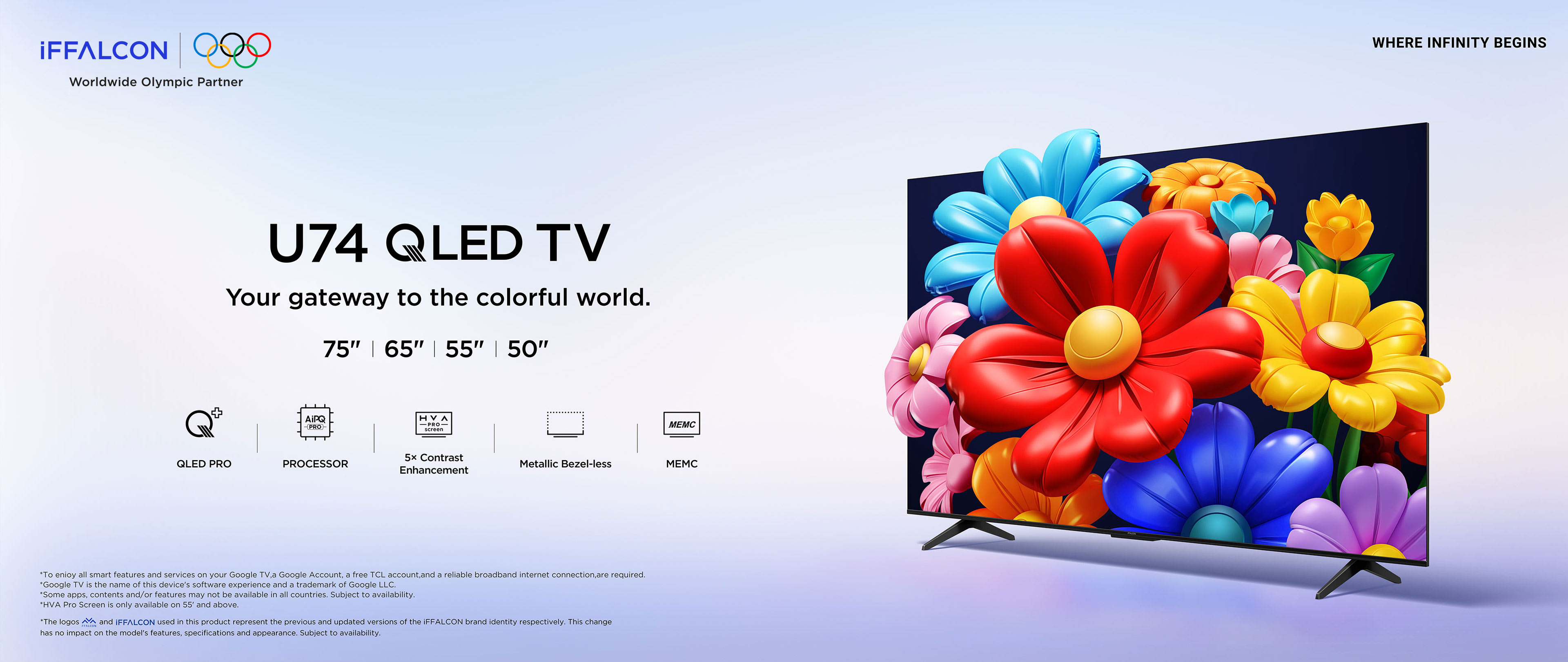 -iFFALCON U74 4K QLED TV | iFFALCON Global iFFALCON U74 4K QLED TV ...