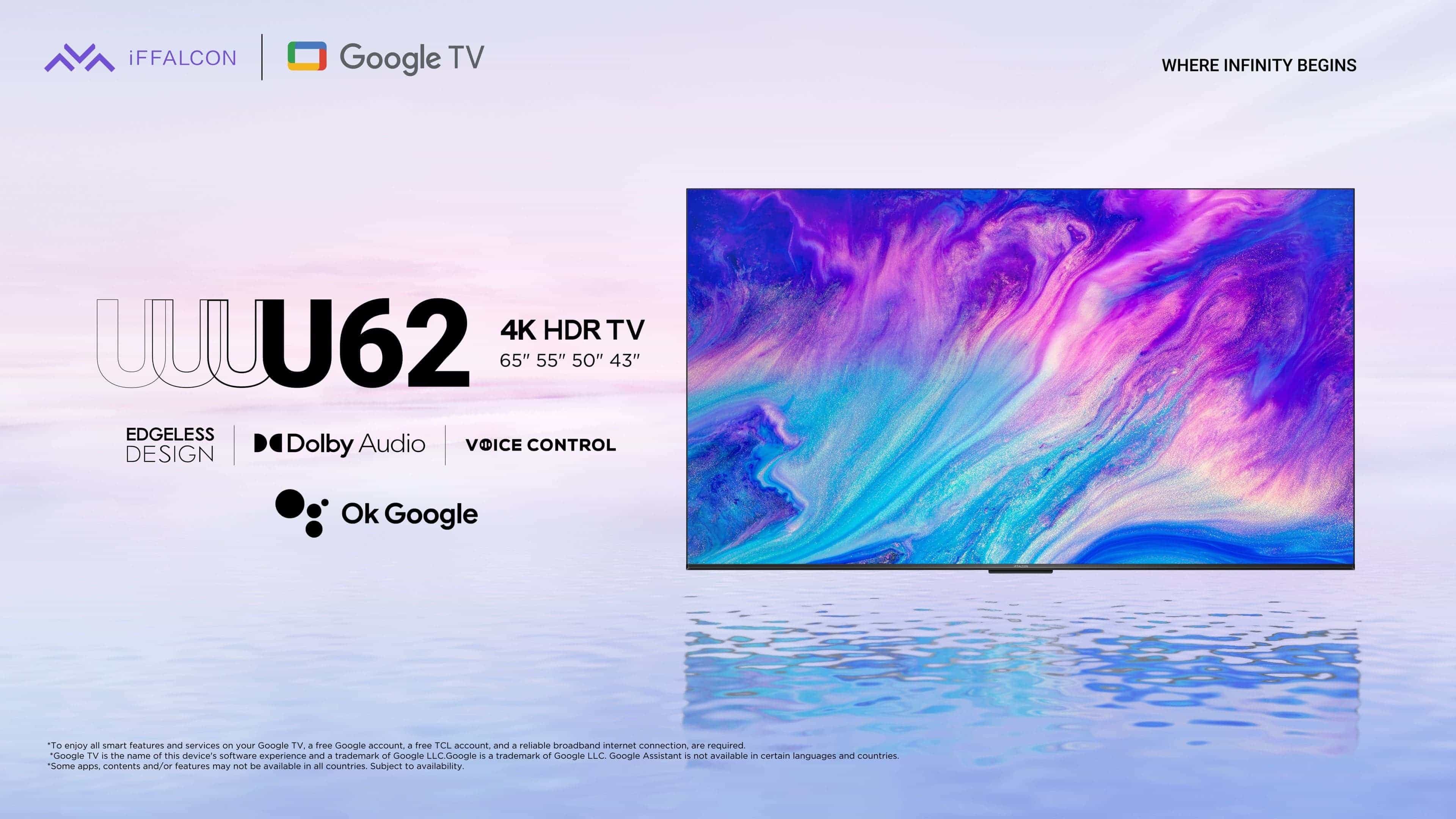 iFFALCON U62 4K HDR TV