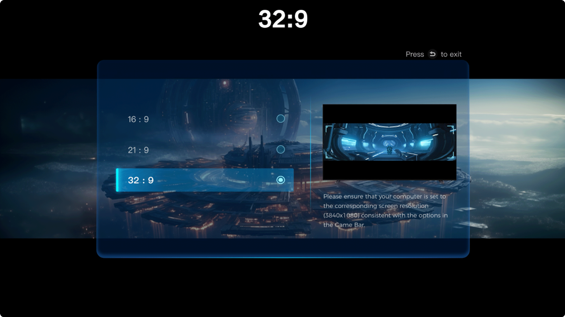 iFFALCON U85 4K with Superwide Gameview
