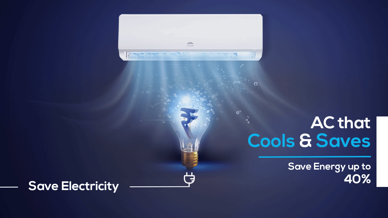 iFFALCON E3S AC AI Ultra-Inverter Technology Save Electricity