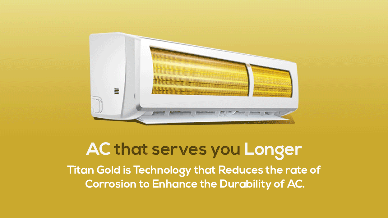 iFFALCON E3S AC Titan Gold Evaporator