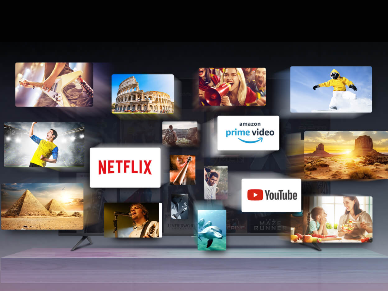 iFFALCON K31 TV YouTube Netflix Prime Video