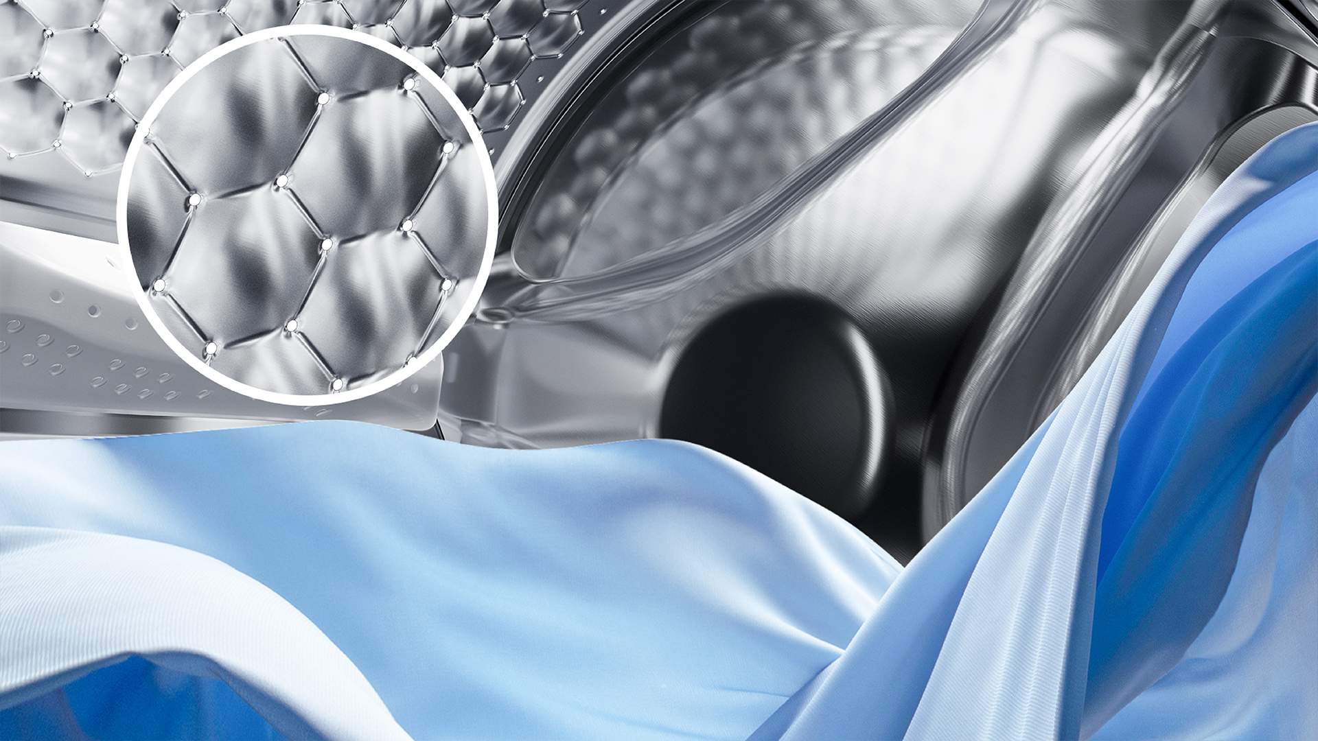 Washing Machine IFF107 TCL Honeycomb Drum