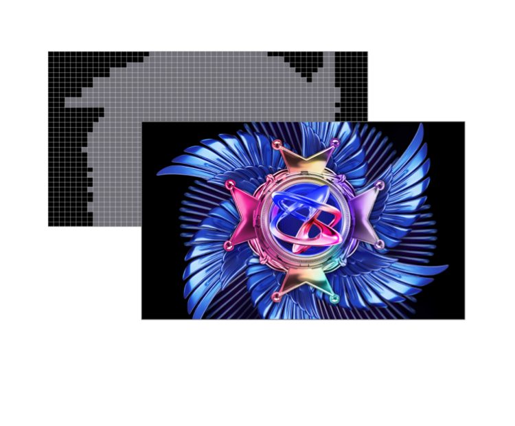 Mini LED TV 500+ level local dimming zones