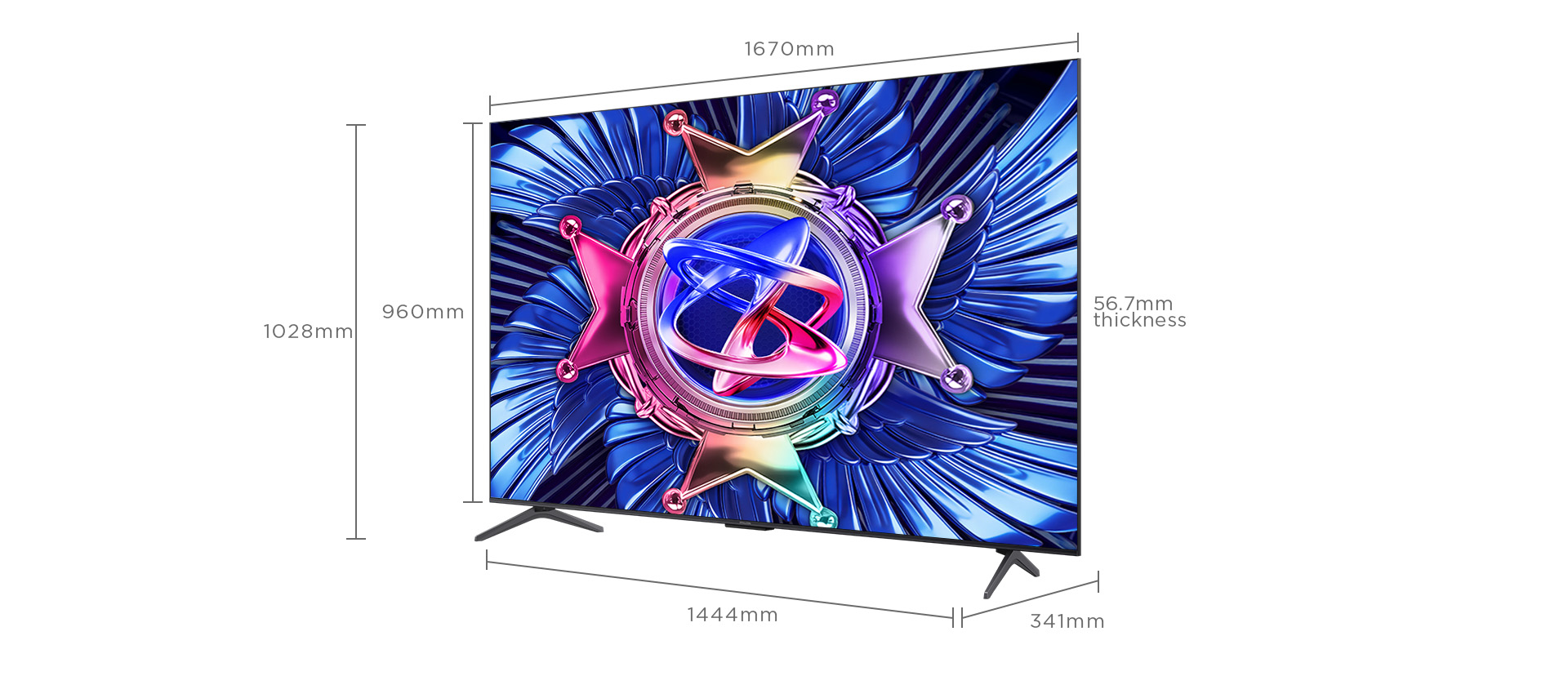 iFFALCON U95A 75" Screen Size