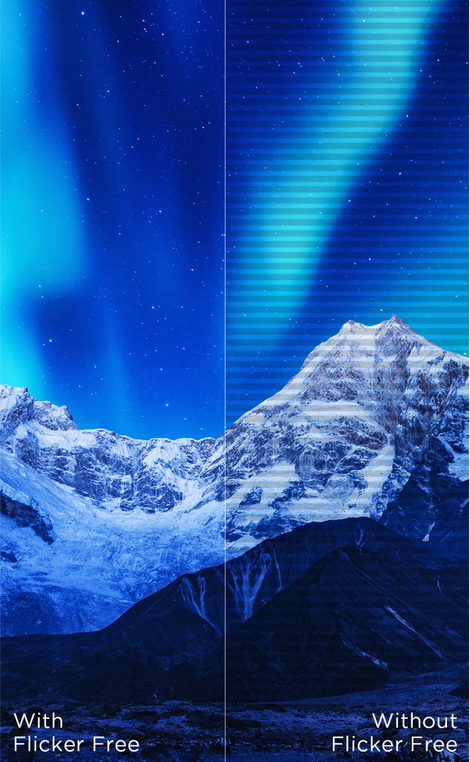 iFFALCON U95A With Flicker Free