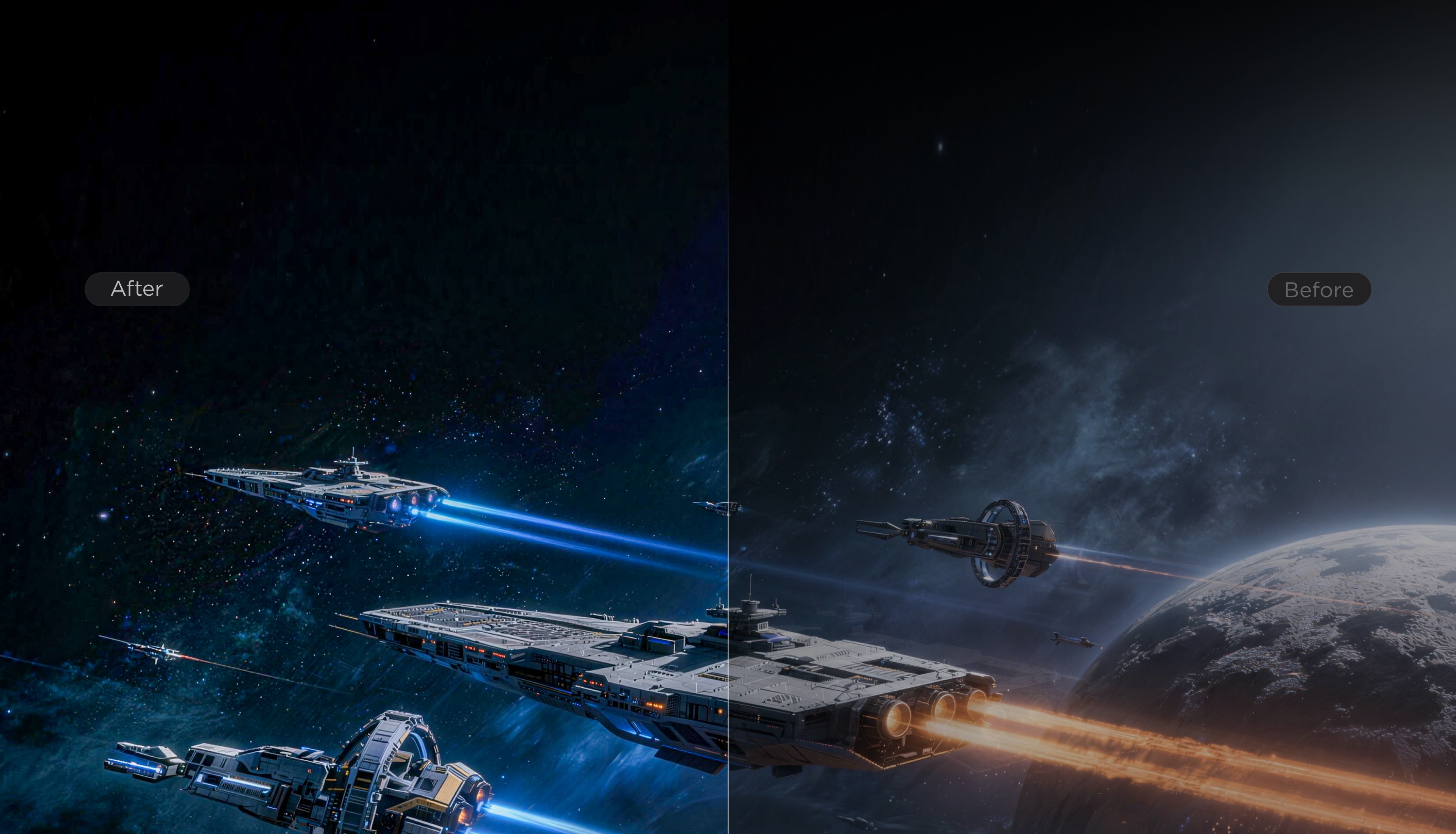 iFFALCON U95A Transient response can prevent dark shadows